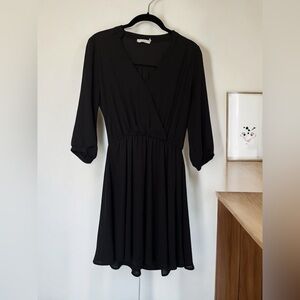 Nordstrom LUSH Black Dress XS